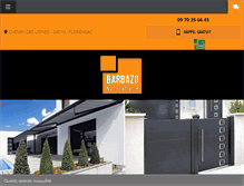 Tablet Screenshot of barbazo.com